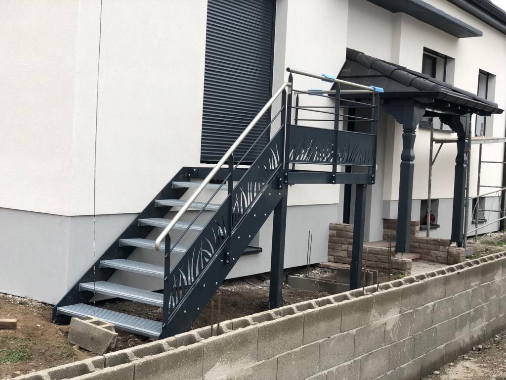 Escalier droit Obernai