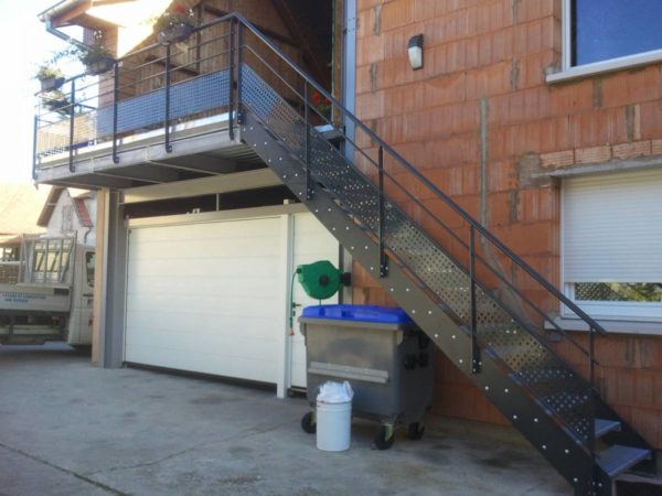 Escaliers m&eacute;talliques &agrave; Mulhouse, Colmar, et Strasbourg Erstein 1